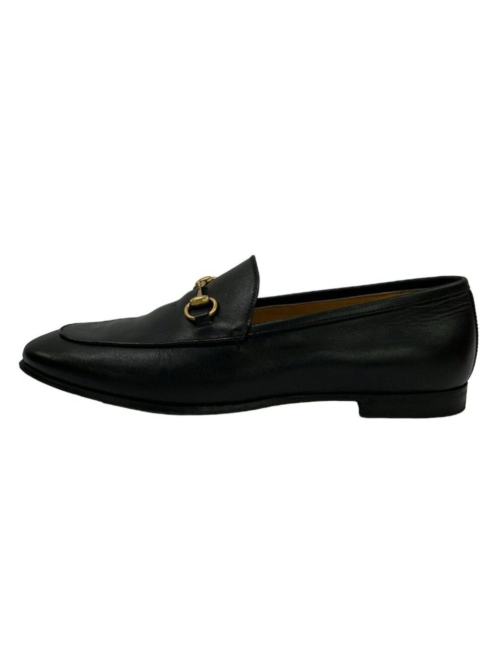 Gucci Loafers Black Horsebit Leather
